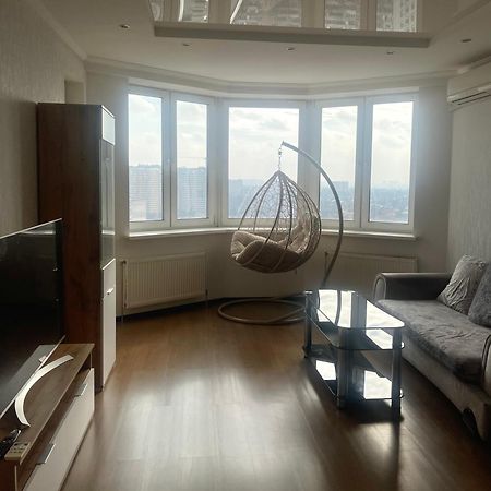 View Apartments, 22 Floor With 2 Rooms Kiev Eksteriør billede